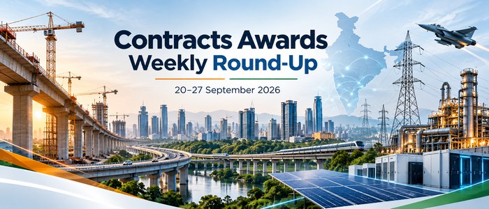 Contract Awards Weekly Round-Up: Defence, EPC and Energy Storage Drive ₹5,467 Crore of Confirmed Orders